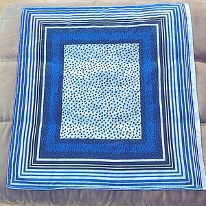VTG Mod Retro Geometric Silk Scarf